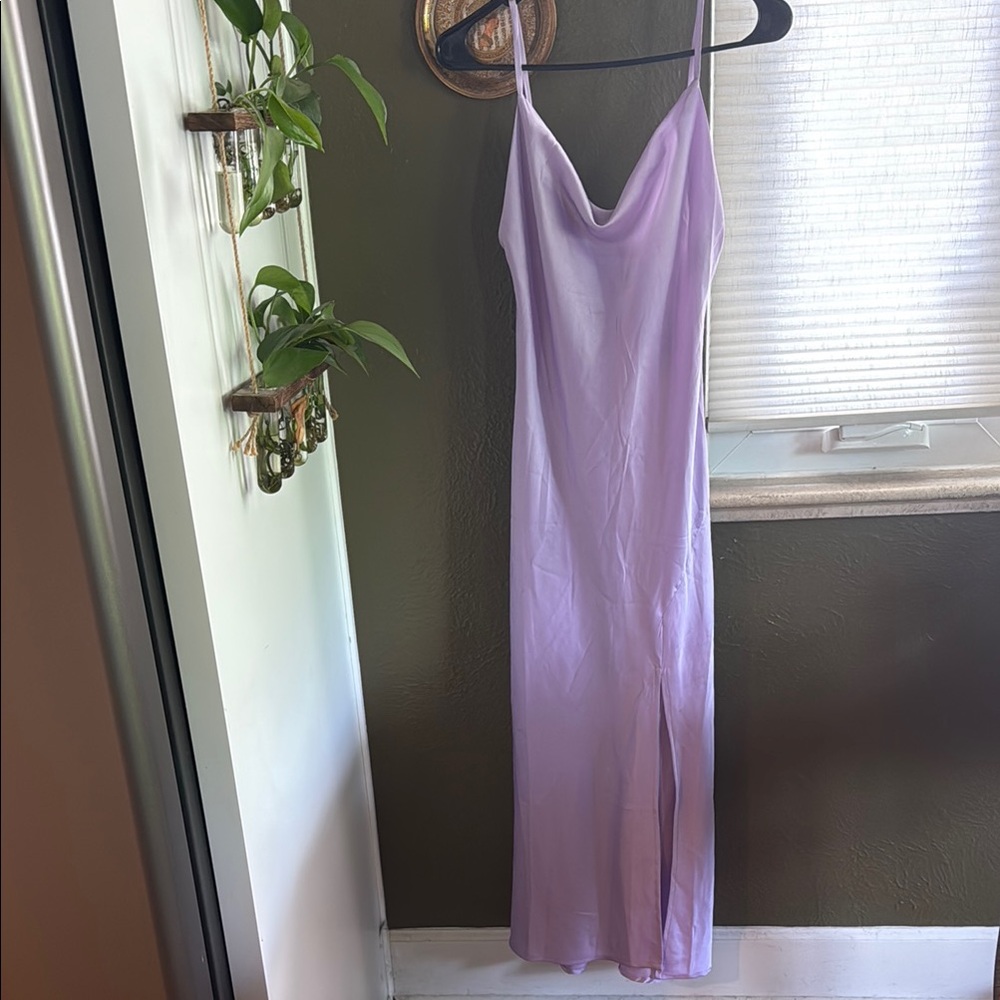 Lavender Slip Dress